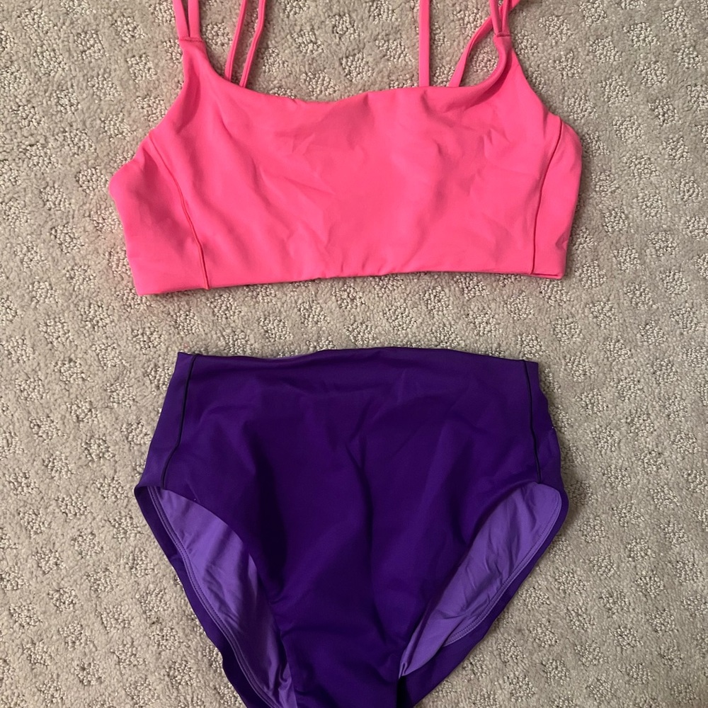 Left On Friday Pink/Purple Swim